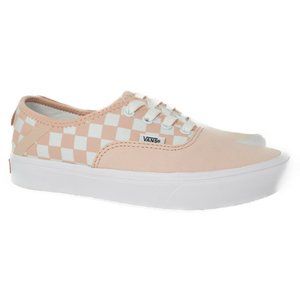 VANS COMFYCUSH AUTHENTIC CHECKERED WOMEN'S LOW TOP SNEAKERS